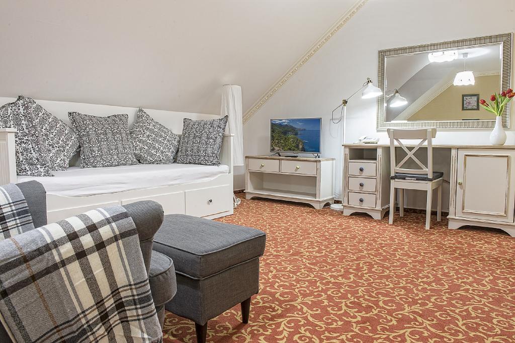 Hotel Pod Bránou Bártfa Szoba fotó